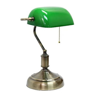 LAMPE DE TABLE E27-SOCKET BRONZE