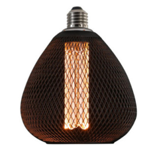 AMPOULE LED E27 2.5W NOIR 1800K VERRE DORÉ