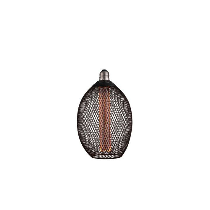 AMPOULE LED E27 2.5W NOIR 1800K VERRE DORÉ