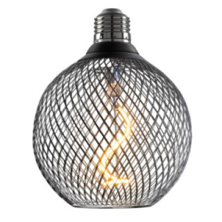 AMPOULE LED E27 2.5W NOIR 1800K VERRE DORÉ