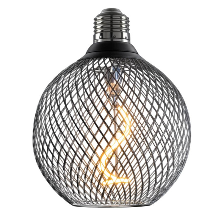 AMPOULE LED E27 2.5W NOIR 1800K VERRE DORÉ