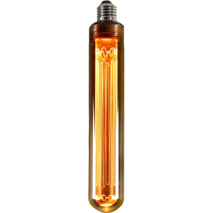 AMPOULE LED E27 3W AMBRE 1800K VERRE DORÉ