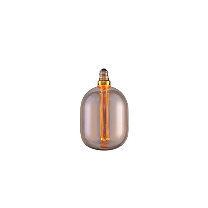 AMPOULE LED E27 3W AMBRE 1800K VERRE DORÉ
