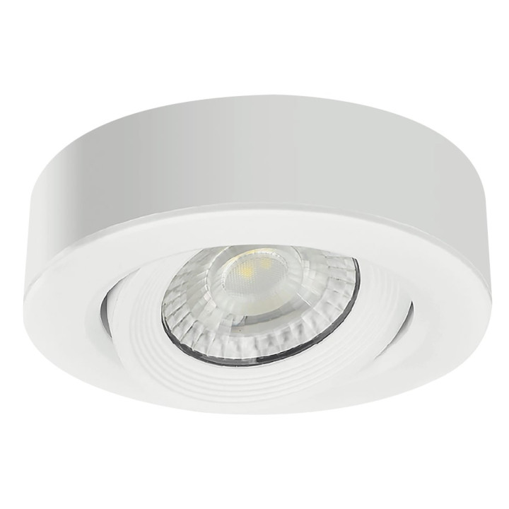 LED SURFACE/BUILT-IN spot encastré 5W 100LM/W WHITE 3CCT-SELECTABLE