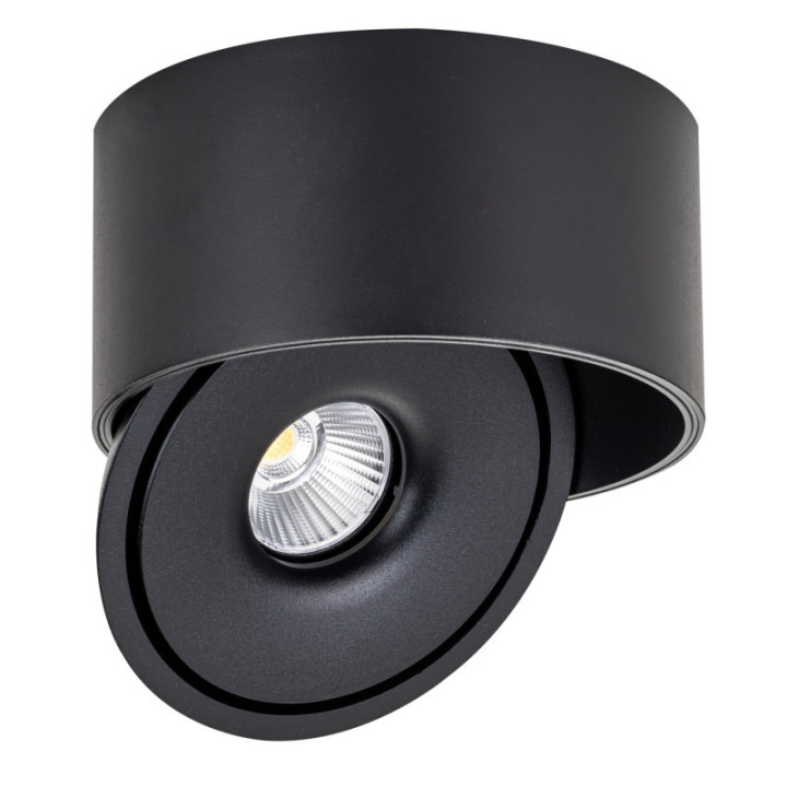 LED COB 20W spot encastré ROND ROTATIF NOIR AC85-265V 100LM/W CCT – BRIDGELUX