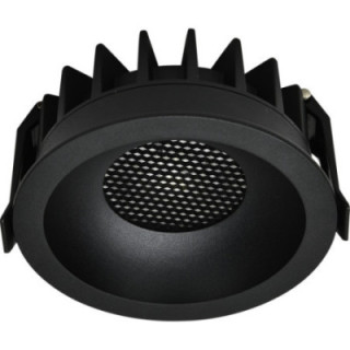 LED COB 10W spot encastré rond BLACK AC85-265V 100LM/W CCT - BRIDGELUX