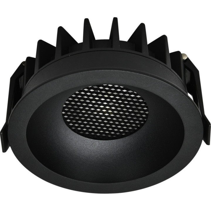 LED COB 20W spot encastré rond BLACK AC85-265V 100LM/W CCT - BRIDGELUX