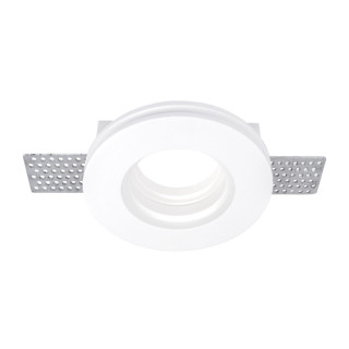 PLAFONNIER SANS GARNITURE ENCASTRÉ GYPSE ROND DOUILLE GU10 MAX-35W