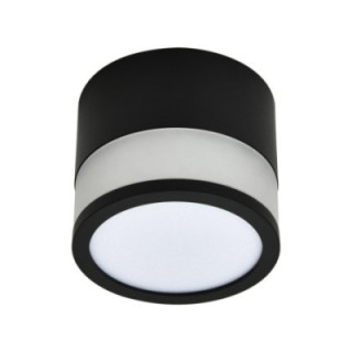 LED COB 12W SURFACE spot encastré rond BLACK AC85-265V 100LM/W 3000K