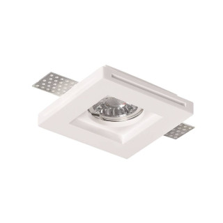 PLAFONNIER SANS GARNITURE ENCASTRÉ GYPSE CARRÉ GU10-SOCKET MAX-35W