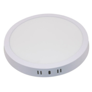 LED 24W SURFACE PANEL rond AC85-260V 3CCT WHITE