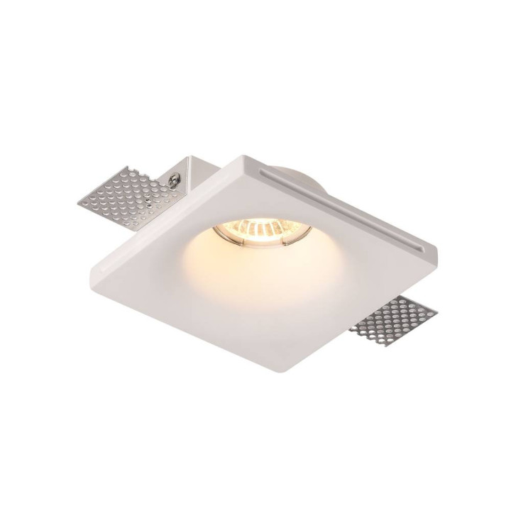 PLAFONNIER SANS GARNITURE ENCASTRÉ GYPSE CARRÉ GU10-SOCKET MAX-35W