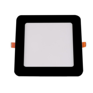 LED ENCASTRABLE 3W SLIM MODULE carré AC85-260V 3CCT BLACK