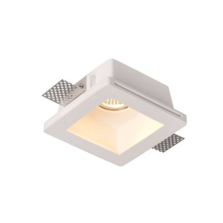 PLAFONNIER SANS GARNITURE ENCASTRÉ GYPSE CARRÉ GU10-SOCKET MAX-35W