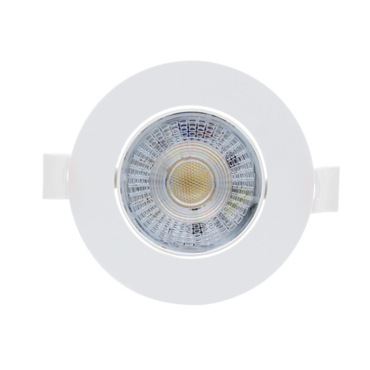LED spot encastré 3W-5W-7W BUILT-IN rond AC220-240V CCT-SELECTABLE POWER-SELECTABLE WHITE