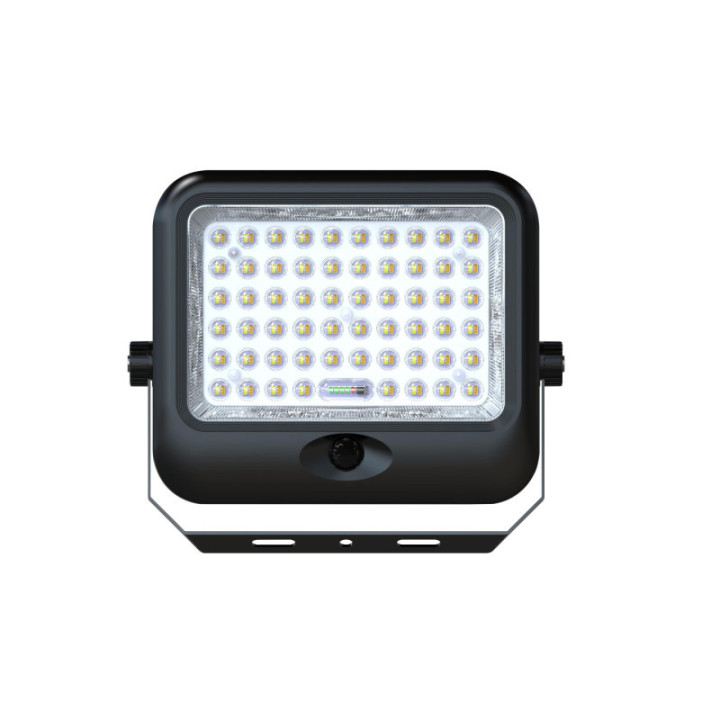 LED SOLAIRE FLOODLIGHT 3300LM 10Ah CCT IP65 + détecteur - REMOTE CONTROL