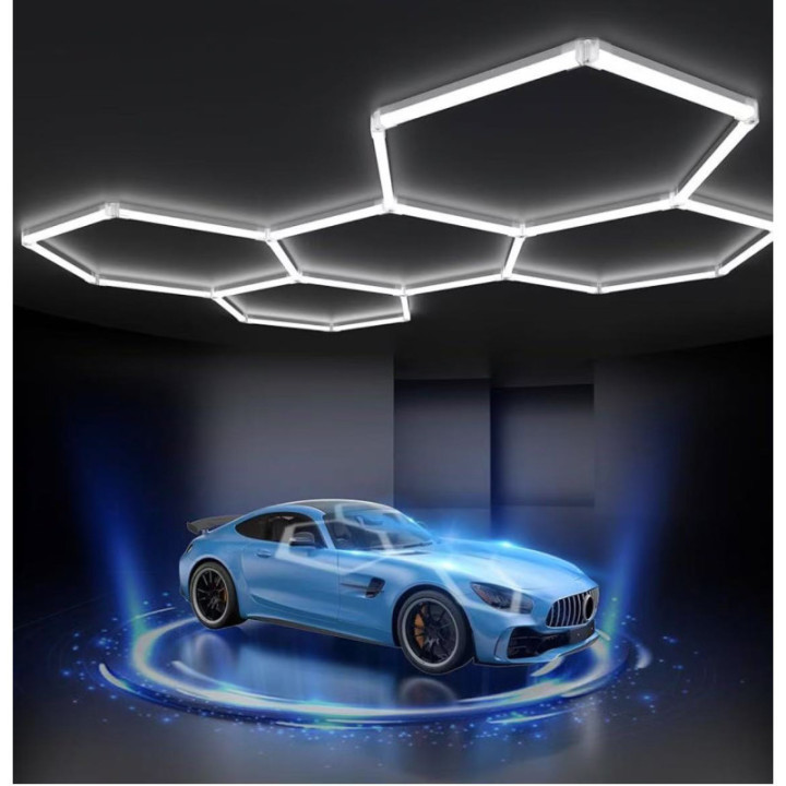HEXAGON SET LIGHTS 5HEXS 192W 120LM/W 165-265V WITH ACCESSORIES