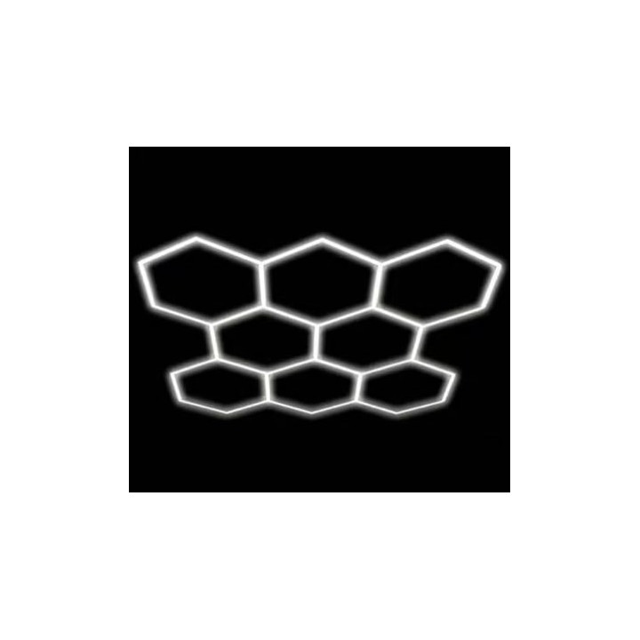 HEXAGON SET LIGHTS 8HEXS 280W 120LM/W 165-265V WITH ACCESSORIES