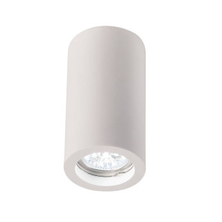 PLAFONNIER SURFACE ROND GYPSE DOUILLE GU10 MAX-10W