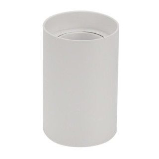 PROJECTEUR ROND PLASTIQUE DOUILLE GU10 BLANC IP20 MAX-10W