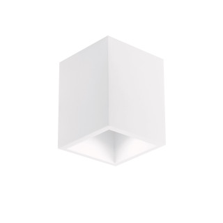 PLAFONNIER SURFACE SQUARE GYPSUM GU10-SOCKET MAX-10W