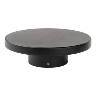 APPLIQUE LED PLASTIQUE NOIR IP65 12W 3000K