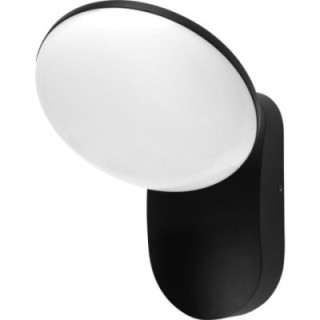 LAMPE MURALE LED ALUMINIUM 12W 1200LM BLACK BODY IP54 AC220-240V