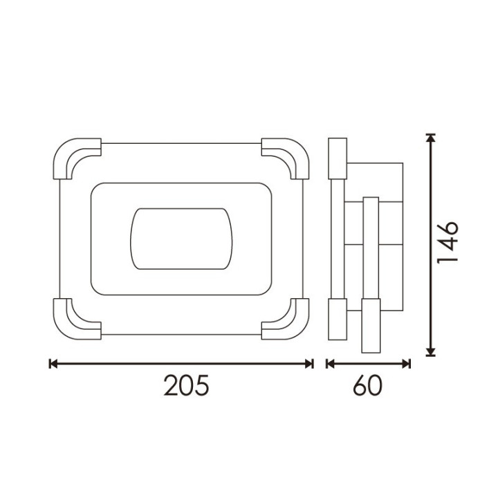 Projecteur Solaire Led Avec Batterie Power Bank 50W