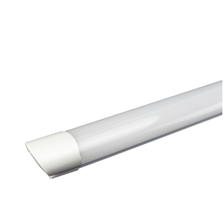 36W LED LIGHT FITTING 125cm 6000K - FLICKER FREE WITH FAST M12 CABLE GLAND
