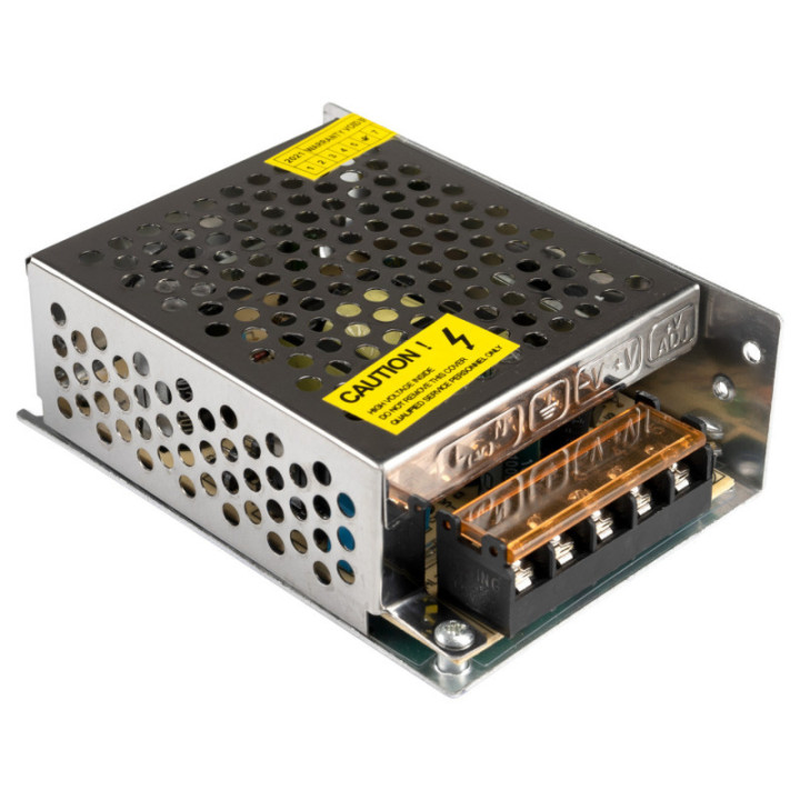 BARRETTE LED ALIMENTATION 60W 12V 5A - METAL