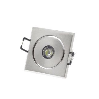 1W LED ENCASTRABLE DOWNLIGHT SQUARE WARM WHITE LIGHT