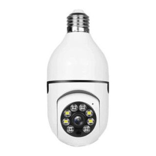E27-SOCKET SMART BULB-CAMERA R:1280x960 MEMORY CARD-SLOT+APP