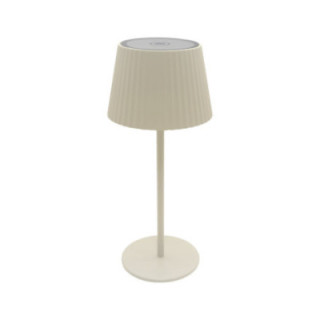 Lampe de table LED 2.2W 260LM 2700K-6500K(commutable) 2*2200mAh Li-ion Battery IP54 - BEIGE