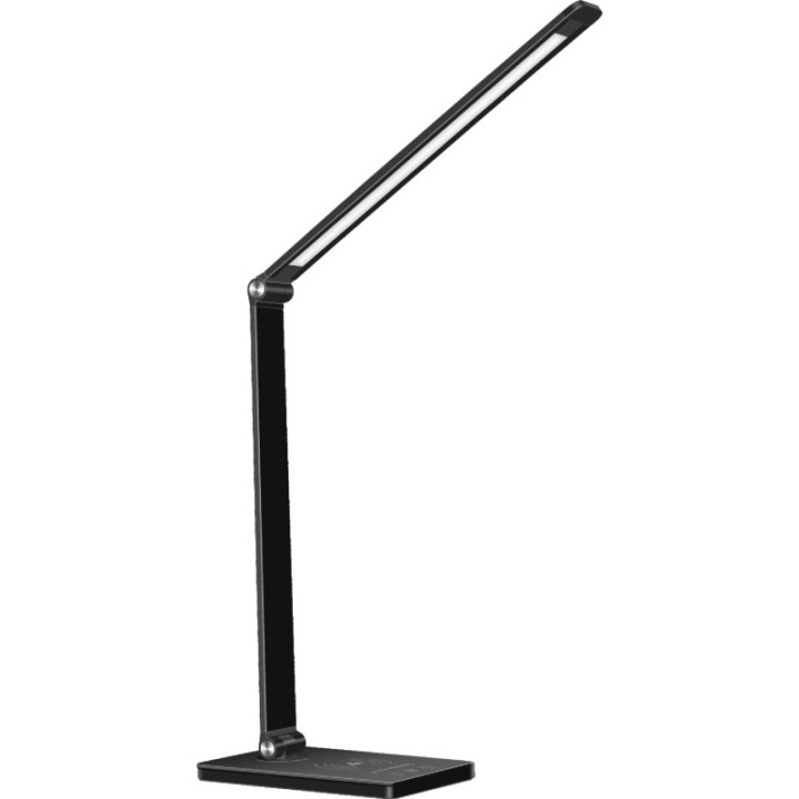 LAMPE DE BUREAU RECHARGEABLE SANS FIL NOIR CCT 5W 250LM