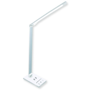 LAMPE DE BUREAU RECHARGEABLE SANS FIL BLANC CCT 5W 250LM