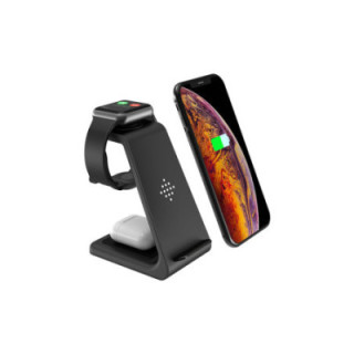 CHARGEUR SANS FIL 3en1 SUPPORT DE TELEPHONE POUR APPAREILS APPLE