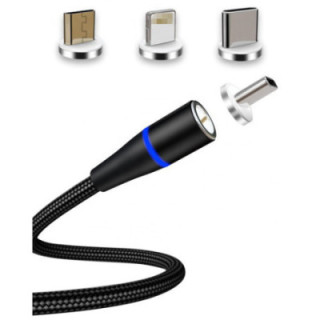Câble MAGNETIQUE USB FAST CHARGE DATA CABLE 3in1