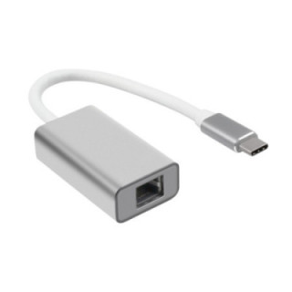 Adaptateur LAN Gigabit 1000 Mbps vers USB-C - Aluminium