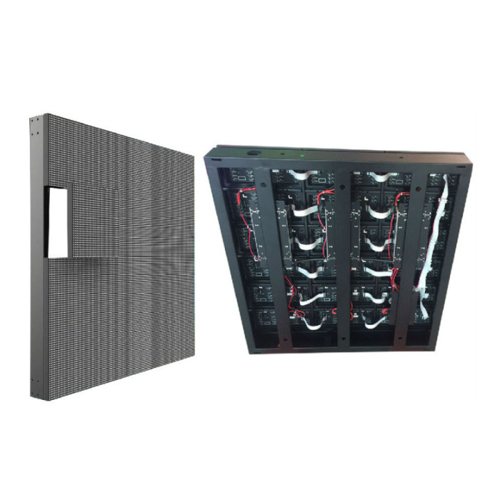 FIX INDOOR P4 768*768mm DISPLAY (INCL. CABINET, R-CARD, ALIMENTATION ET CÂBLES)