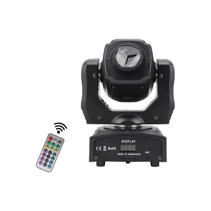 WL LED 30W Spot Tête mobile+télécommande