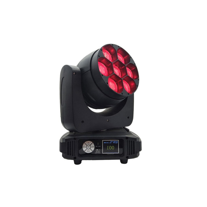 7*40 LED WASH MOVING HEAD RGBW MIXING COLOR