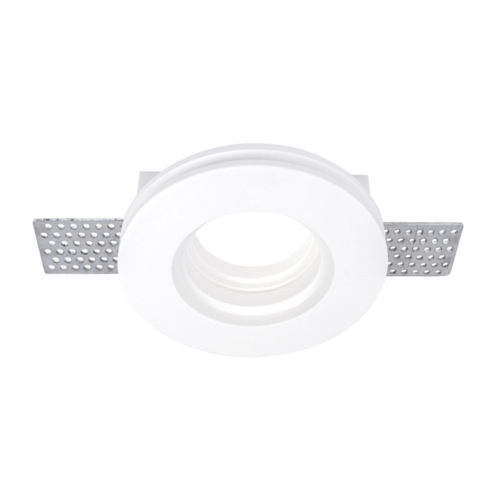 PLAFONNIER SANS GARNITURE ENCASTRÉ GYPSE ROND DOUILLE GU10 MAX-35W