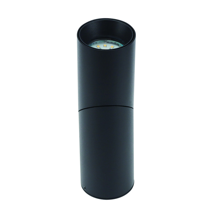 PROJECTEUR ALUMINIUM ORIENTABLE NOIR DOUILLE GU10 IP20 MAX-35W