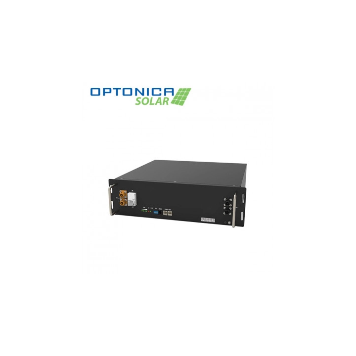 LiFePO4 BATTERY 51.2V/5.12kWh 100Ah Rack Mounting- 10YEARS CELLS / 3YEARS BMS