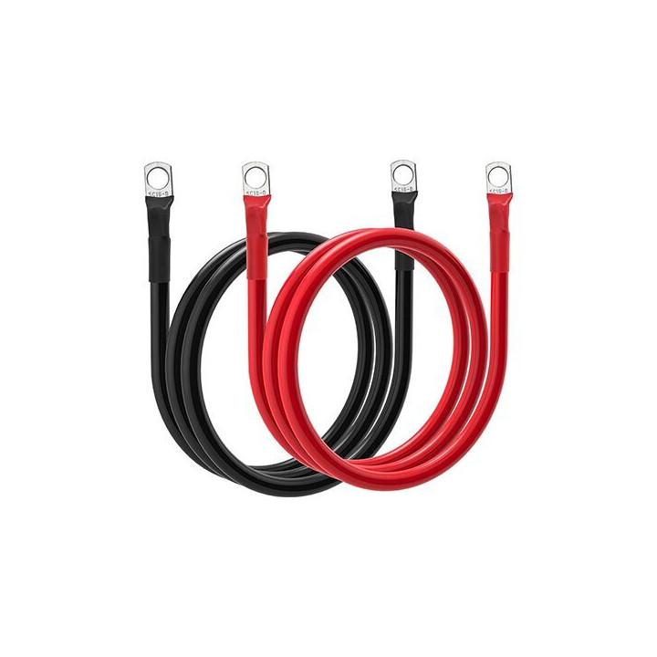 CABLES ROUGES/NOIRS POUR BATTERIE 9471-9473 - Longueur 1500mm