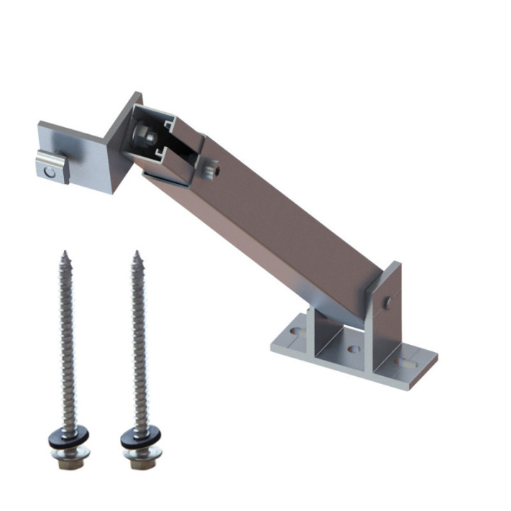 PIED ARRIERE AJUSTABLE 10-15° 200mm