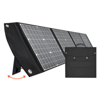 PANNEAU SOLAIRE PLIABLE 200W ETANCHE O:DC18V/11.1A - 2*USB-A-QC3.0, TYPE-C-PD45W, MC4