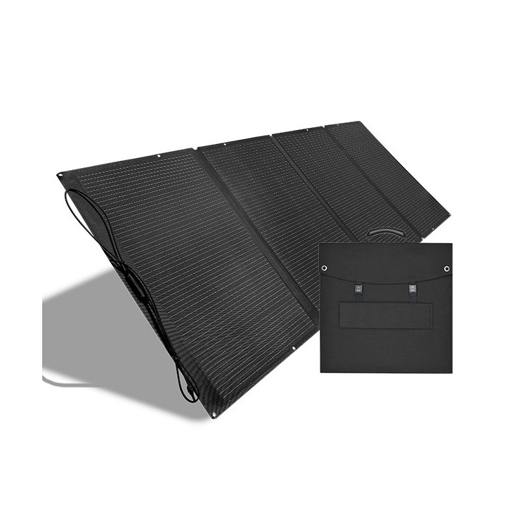 PANNEAU SOLAIRE PLIABLE 400W ETANCHE O:DC39.6V/10.1A - 2*USB-A-QC3.0, TYPE-C-PD45W, MC4