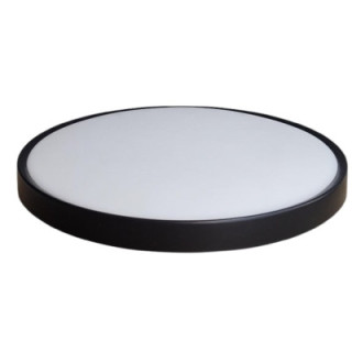 LED 18W+6W CEILING LIGHT 3CCT IP65 100lm W 220-240V - BLACK