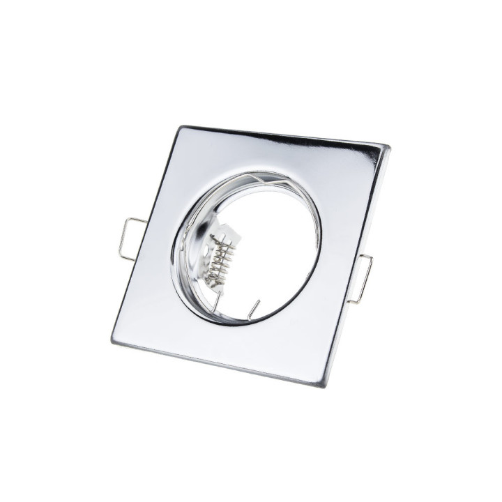 BAGUE CARREE NON AJUSTABLE EN CHROME 82*82*29mm G5.3
